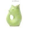 Gurgle Pot Fish Pitcher- | Large Flower Vase or Beverage