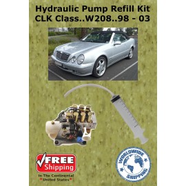 Wesbaun Consultants Inc 98-03 Mercedes Hydraulic Pump Refill Kit CLK Convertible W208