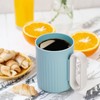 Jucoan 12 Pack Reusable Plastic Coffee Mugs,16 oz Unbreakable Plastic