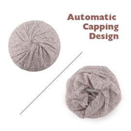 DRESHOW Slouchy Beanie Hat for Women Men Long Baggy Hip Hop Beanie Ski Skull Cap Chemo Headwear Solid Hipster Hat Elastic Sleeping Cap