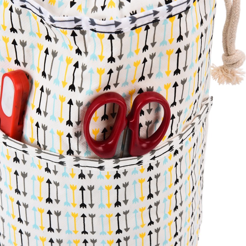 Yarn Bag Drawstring Sealing Storage Organizer Large Knitting Accessories for