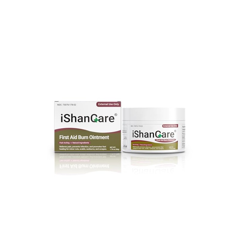 First Aid Burn Ointment with Camellia Oil - Natural Relief