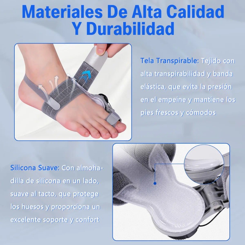 Cenawin Corrector De Juanetes Ajustable Férula Único Dedo Del Pie