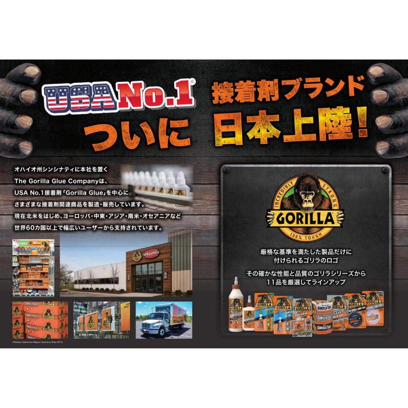 KURE 1772 Gorilla Super Glue Gel Type, 0.1 oz (3