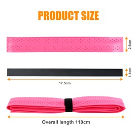 Flintronic Racquet Grips, 6 Pack Super Absorbent Badminton & Tennis Racket Grip Tape, PU Anti Slip Quick-Dry