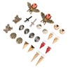 Decorative Shoe Clips Fashionable Shiny Elegant Removable Shoe Decoration Accessory