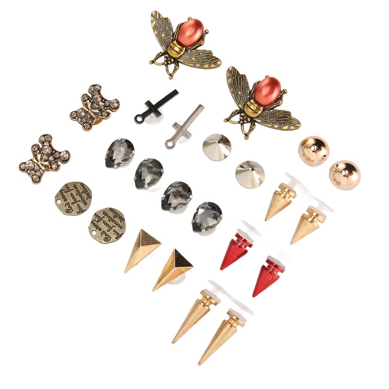 Decorative Shoe Clips Fashionable Shiny Elegant Removable Shoe Decoration Accessory