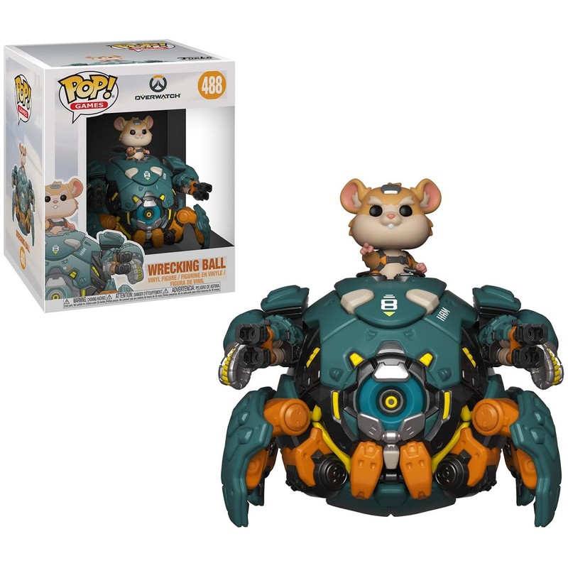 Funko Pop! Games: Overwatch - Wrecking Ball 6"