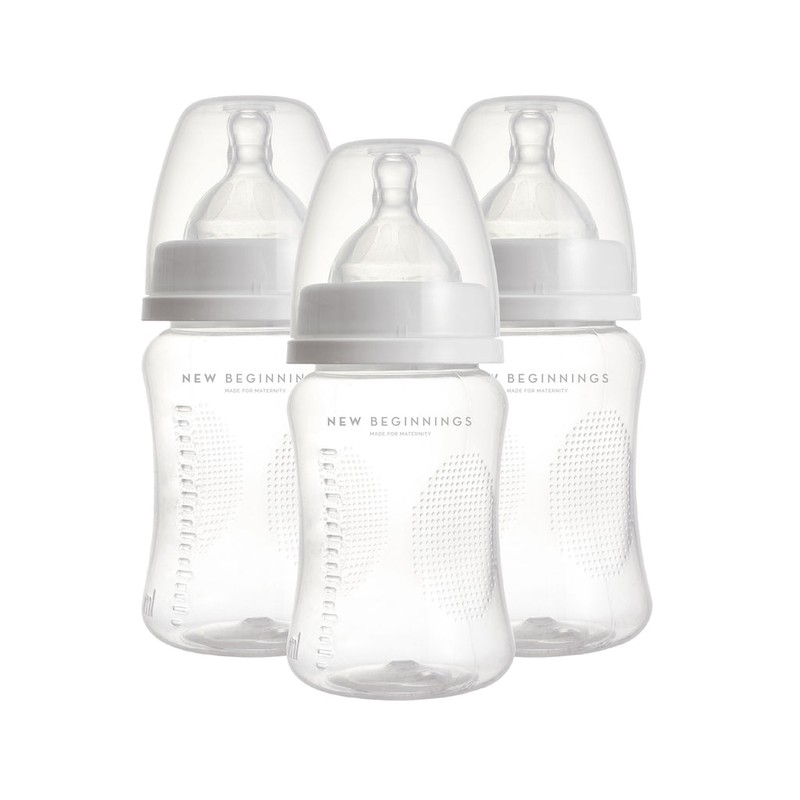 New Beginnings Feeding Pp Bottle Triple Pack - 3 x