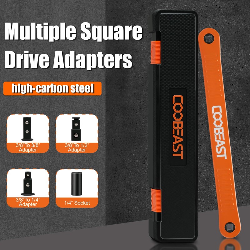 3/8" Offset Extension Wrench Impact Ready Socket Wrench Extender Tool