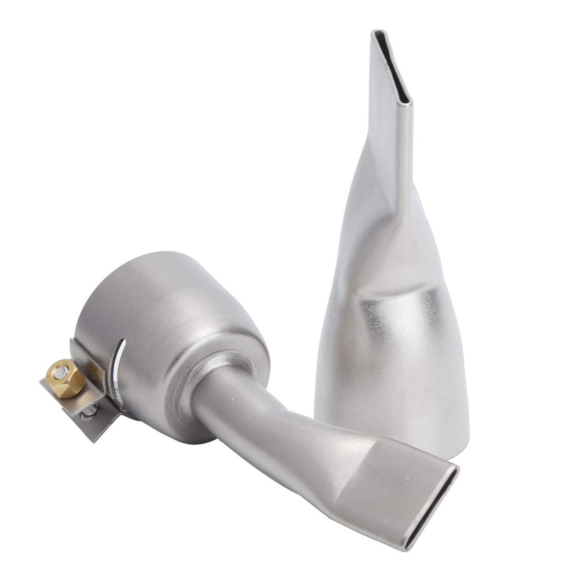 2Pcs Flat Welding Nozzle, 20mm Flat Welding Nozzle Stainless Steel