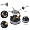 HUIOP Gasoline Stove, Portable Outdoor Camping Mini Gasoline Stove Liquid