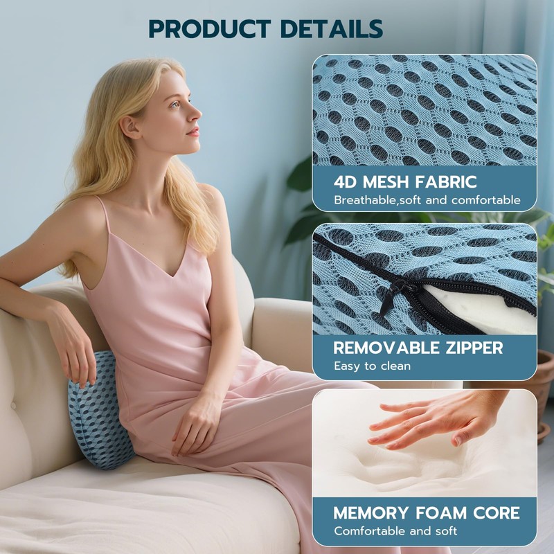 Lumbar Cushion (BLUE)