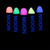 Moon Glow - Blacklight Neon UV Lipstick 0.16oz Pastel Set of 5 colors –