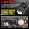 Super Bright Grill Driving Lights, Mini Projector Fog Lights for