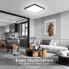 9Inch 18W Square LED Ceiling Light Fixtures Flush Mount, 5000K