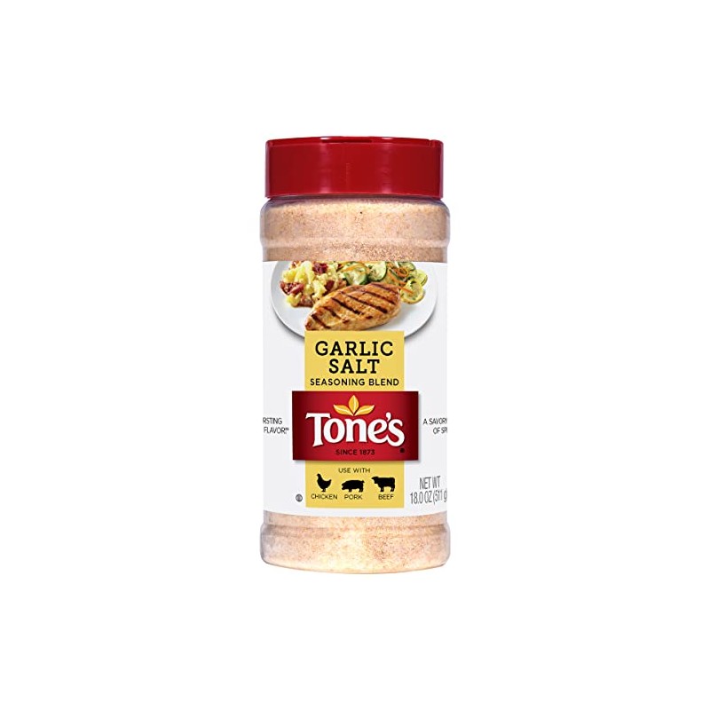 Tone's Garlic Salt Seasoning Blend, 18 Ounce