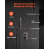 12 Inch Square Rain Shower Head Handheld Spray Ceiling Mount