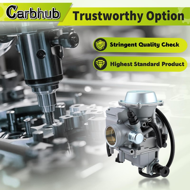 Carbhub TRX300 Carburetor for Honda 300 TRX300 Fourtrax 1988-2000 Carb