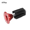 sourcing map 2Pair Bar End Plugs Aluminum Handlebar End Caps