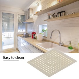 2 Alfombrillas Para Fregadero De Cocina De Grado Alimenticio, Alfombrillas De Goma Para Fregadero, Fáciles De Limpiar, Protectores De Fregadero De Cocina, Alfombrillas De Drenaje Antideslizantes De Go