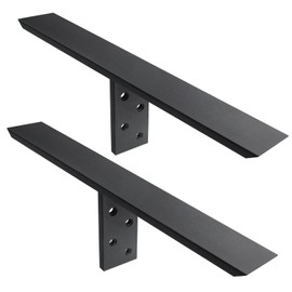 Hidden Countertop Support Bracket 20 Inch 2 Pack Heavy Duty Granite Support Bracket for Kitchen Island Bar Top Countertop