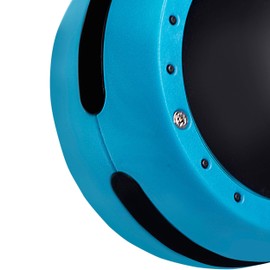 Voggenreiter Hi-Lo Shaker Percussion Rhythm Instrument for Varied and Clear Sounds Diameter 7.5 cm Integrated Resonance Head Blue/Black