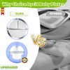 Rycid 3-Pack Stainless Steel Baby Plates with Suction, BPA-Free Stainless