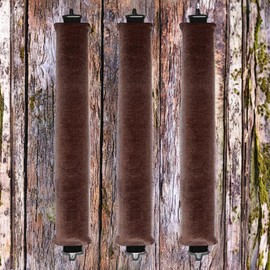 Louis / Heat-free hair serum hair treatment perm elastic band hair roll velvet material self-curling roller comfortable wave setting even while sleeping 3 brown / 루이 / 무열 헤어세럼 헤어트리트먼트 파마고무줄 헤어롤 벨벳 소재 셀프 컬링 롤러 수면 중에도 편안한 웨이브 세팅 3개 브라운