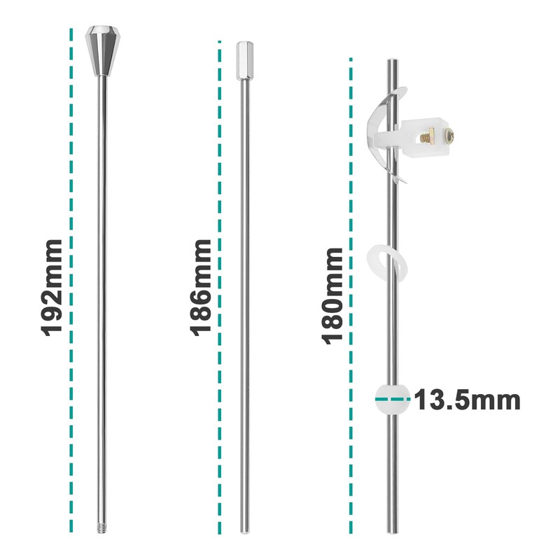 Be In Your Mind Set of 3 Eccentric Rods for
