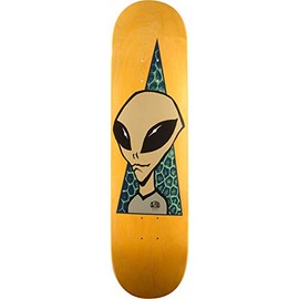 Alien Workshop Visitor Assorted Colors Skateboard Deck - 8.25" x 31.75" with Black Magic Griptape - Bundle of 2 Items