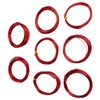 8 Rolls 0.6‑3mm DIY Jewelry Beading Wire Aluminum Craft Wire