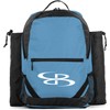 Boombah Gamer Bat Bag Black/Columbia Blue