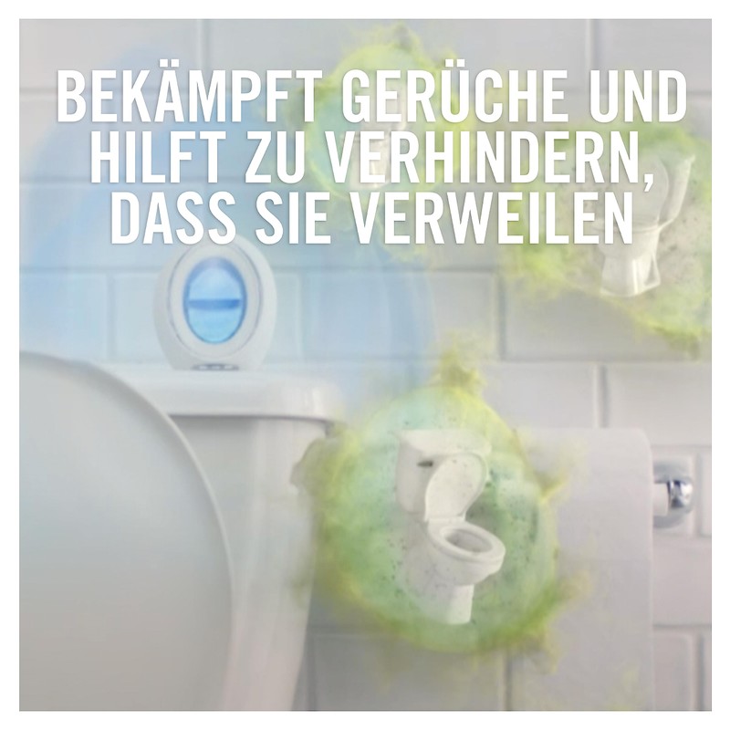 Febreze Lenor Pure Fresh Duo Bathroom Air Freshener for Continuous