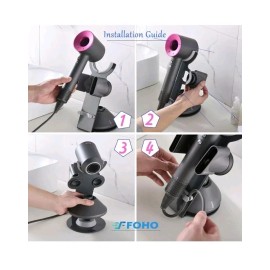 Soporte para secador de pelo para secador de pelo supersónico Dyson, difusor Dyson