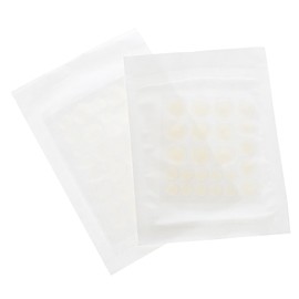 WOONEKY 2pcs Transparent Hydrocolloid Patches for Face Skin Care Pastes to Absorb Oil and Prevent for Daily Use