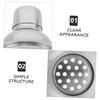 FUNOMOCYA Cocktail Shaker Lid Accessories for Wine Glasses Stainless Steel