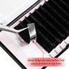 Individual Eyelashes for Eyelash Extension 03/05/07/10/15/20 Thickness C/D Curl Single