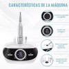 Delanie Limpiador Esmeril Taladro Torno Para Uñas 35000 Rpm Recargab