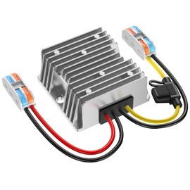 Converter 24V to 12V, Voltage Converter 24 to 12 Volt 30A 360W with Fuse Waterproof and Quick Connector Cable Connector, 24V to 12V Voltage Converter for Golf Cart Light Truck. DC15-40V Input