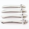 phil trade Chrome Stainless Steel Door Handles Caps