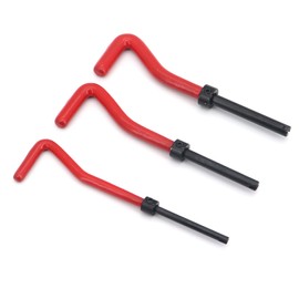 Yuhtech 75 Pcs Thread Repair Kit M6 M8 M10 Car Helical Coil Repair Set 6mm Helicoil Kit M8 helicoil kit