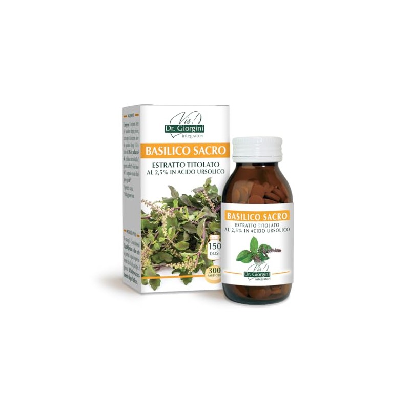 Dr. Giorgini, BASILICO SACRO Estratto integrale secco, 90g