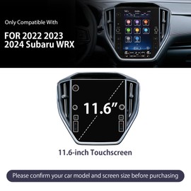LUWU for 2022-2025 Subaru WRX Screen Protector 11.6Inch Subaru WRX Navigation Protective Film Subaru WRX Touchscreen Protector Subaru WRX Navigation Protector Foil 2024 2025 Subaru WRX Accessories