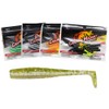 Crappie Magnet Tiny Dancer 12 Pieces Pack, 1.75" Paddle Tail