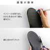 ZAMST Insole (Inner Sole) Footcraft Cushioned Walk Shock Absorption Type