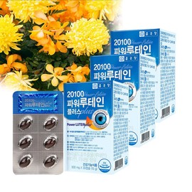 Chong Kun Dang Power Lutein Eye Health 3ea 20100 30 Capsules Plus / 종근당 파워루테인 눈건강 3개 20100 30캡슐 플러스