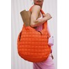 Puffy Tote Bag Large Quilted Carryall Puffer Shoulder Bag Lightweight