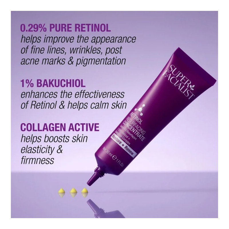Super Facialist Retinol Resurfacing Concentrate 30ml
