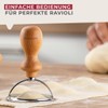 FACKELMANN 31115 Ravioli Cookie Cutter, Functional Part: Zinc Alloy
